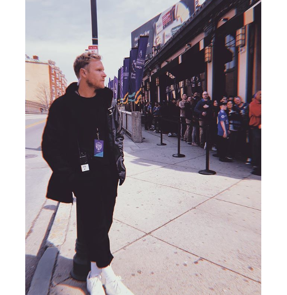 Mike Day sur Instagram, le 31 mars 2019.