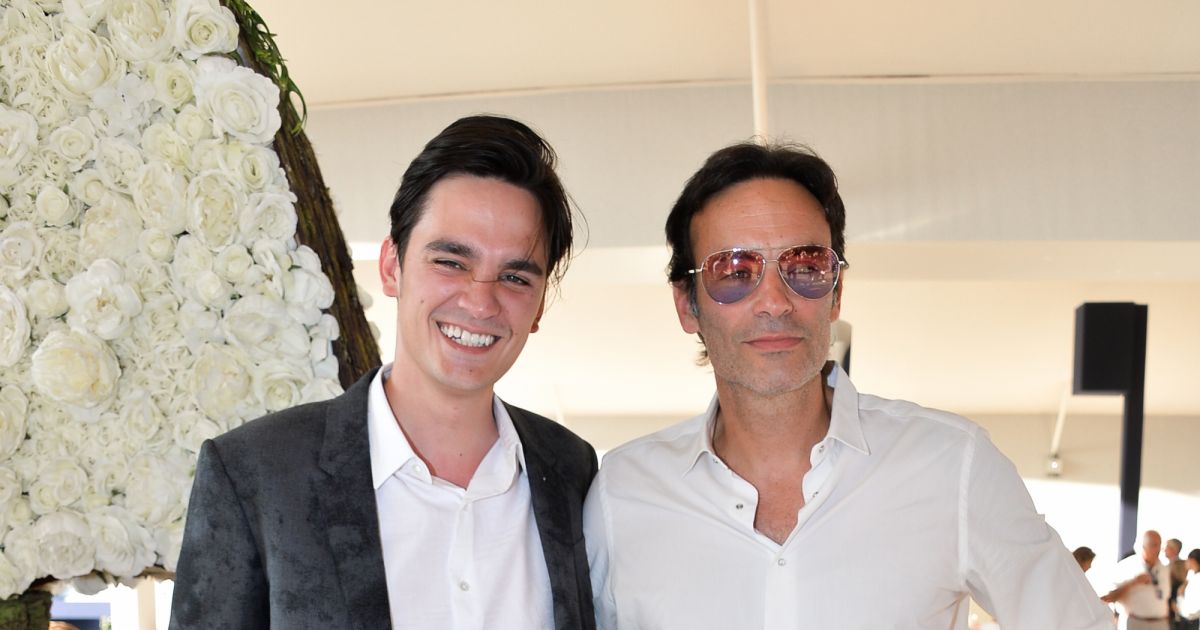 Exclusif - Anthony Delon et son frère Alain-Fabien Delon - Tente