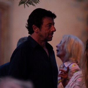 Exclusif - Patrick Bruel lors des nuits du château de la Moutte à Saint-Tropez, Côte d'Azur, France, le 8 août 2019. © Sophie Louvet/Nice Matin/Bestimage