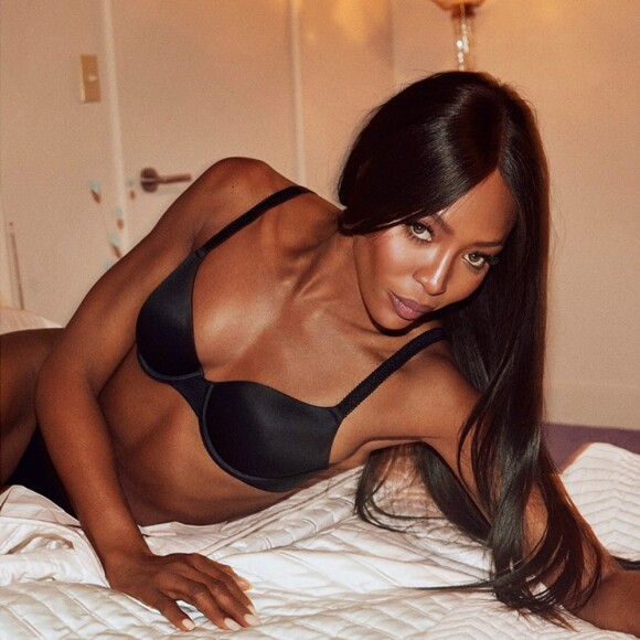 Naomi Campbell figure sur la nouvelle campagne Calvin Klein Underwear.