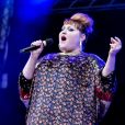 Beth Ditto en concert à Hambourg. Le 9 juillet 2018.