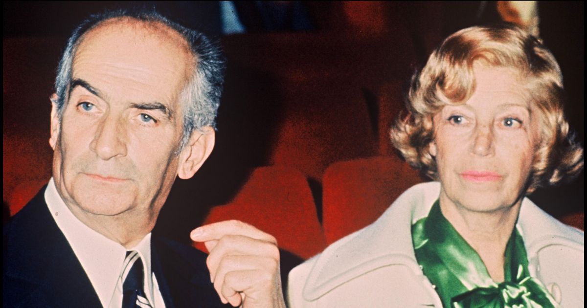 Qui Est La Femme De Louis De Funes Image d'archives de Louis de Funès et de sa femme Jeanne Augustine