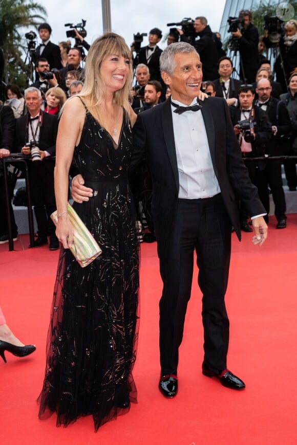 Nagui et sa femme Mélanie Page - Montée des marches du film "Douleur et Gloire" lors du 72ème Festival International du Film de Cannes. Le 17 mai 2019 © Borde / Bestimage