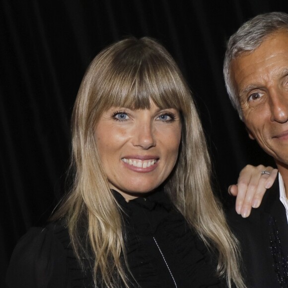 Nagui et sa femme Mélanie Page lors de la 31ème cérémonie des Molières 2019 aux Folies Bergère à Paris, France, le 13 mai 2019. © Cédric Perrin/Bestimage