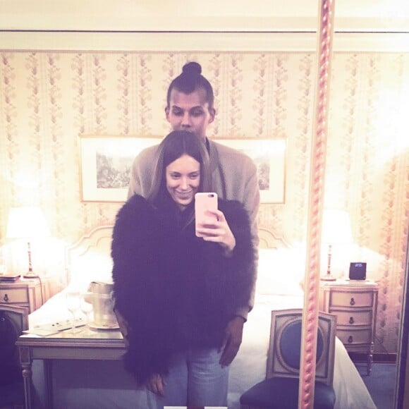 Stromae et sa compagne Coralie Barbier sur Instagram.