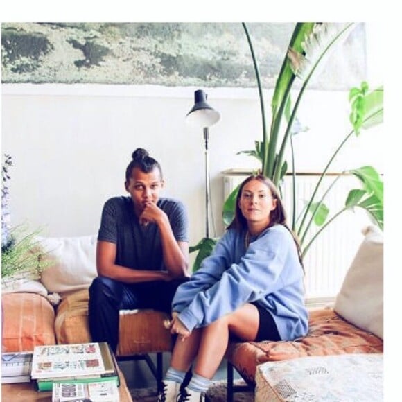 Stromae et sa compagne Coralie Barbier sur Instagram.