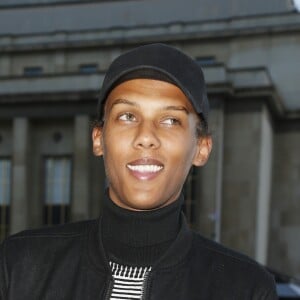 Stromae au défilé de mode "Kenzo" collection prêt-à-porter Printemps-Eté 2017 lors de la Fashion Week de Paris à la Cité de l'architecture et du patrimoine au Trocadéro à Paris, France, le 4 octobre 2016. © Christophe Aubert via Bestimage