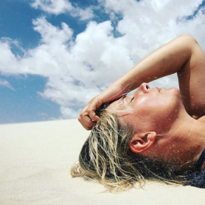 Flavie Flament en vacances au Brésil, le 14 août 20019.
