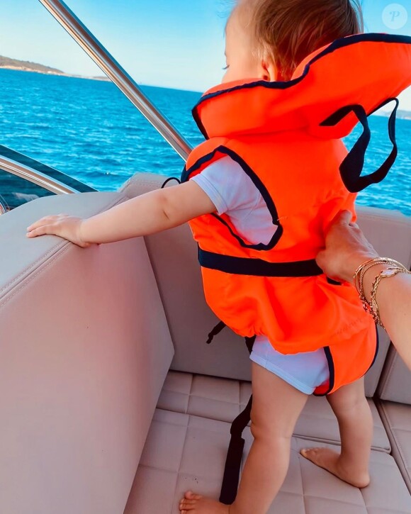 Sylvie Tellier poste une photo de son fils sur Instagram (Août 2019).
