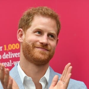 Le prince Harry, duc de Sussex visite l'Université Sheffield Hallam et découvre les nouvelles technique de recherche et d'apprentissage de l'université. Sheffield, le 25 juillet 2019.