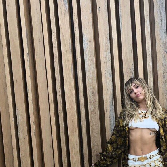 Miley Cyrus sur Instagram.