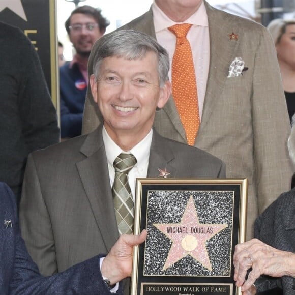 Michael Douglas, Kirk Douglas - Les célébrités arrivent à la remise de l'étoile de Michael Douglas sur le Walk of Fame à Hollywood, le 6 novembre 2018.