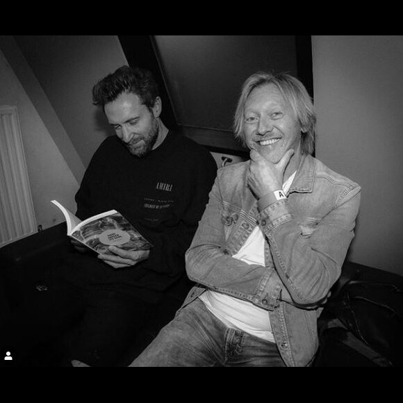 David Guetta et Fred Rister. Instagram, le 22 octobre 2018.