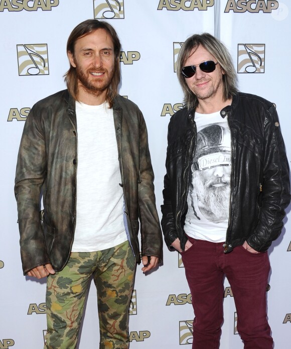 Fred Riesterer et David Guetta aux ASCAP Pop Music Awards à Los Angeles, le 17 avril 2013.