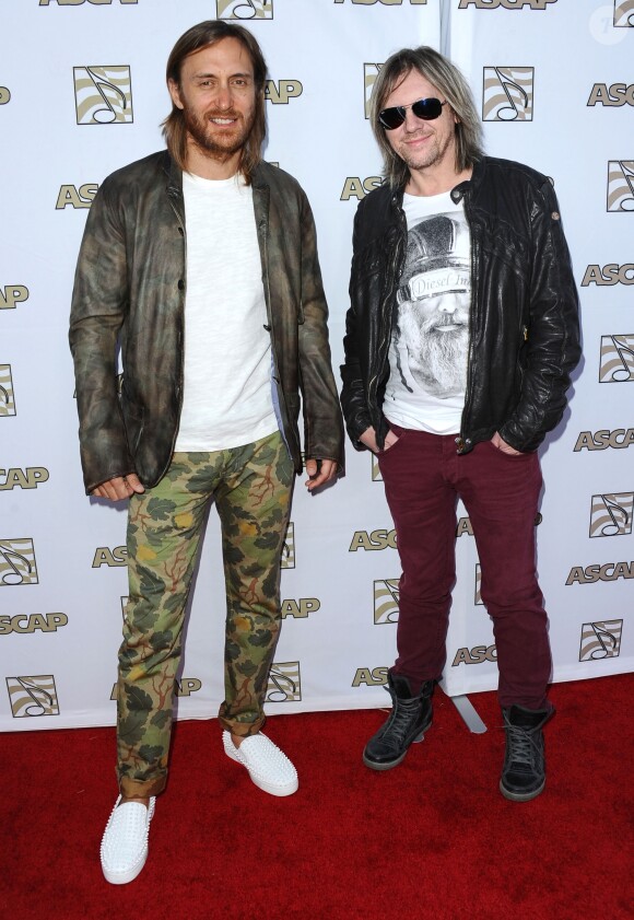 Fred Riesterer et David Guetta aux ASCAP Pop Music Awards à Los Angeles, le 17 avril 2013.
