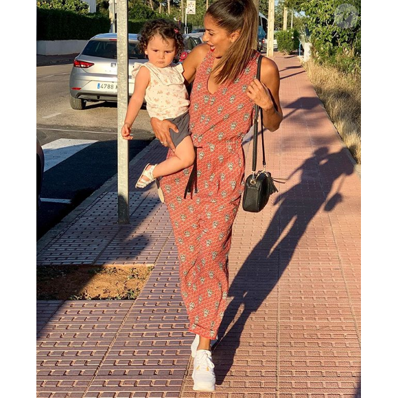 Wafa et sa fille de 1 an Jenna, le 15 juin 2019, sur Instagram