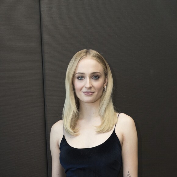 Sophie Turner au Mandarin Oriental, rendez-vous photo dans le cadre de la promotion de la nouvelle saison de Game of Thrones, New York, le 4 avril 2019.