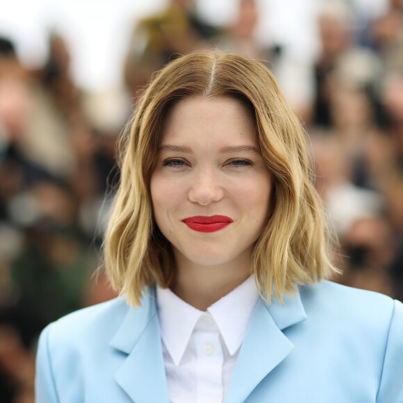 Léa Seydoux au photocall du film "Roubaix, une lumière (Oh mercy!)" lors du 72e Festival International du film de Cannes, France, le 23 mai 2019. © Jacovides-Moreau/Bestimage