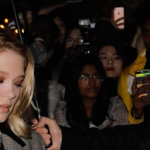 Léa Seydoux - Arrivées au défilé de mode prêt-à-porter printemps-été 2019 "Louis Vuitton" à Paris. Le 2 octobre 2018 © Veeren-CVS / Bestimage