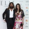 Monica Bellucci et son compagnon Nicolas Lefebvre au photocall du gala de charité ELLE 2019 pour collecter des fonds pour la lutte contre le cancer à l'hôtel Intercontinental à Madrid, Espagne, le 30 mai 2019.