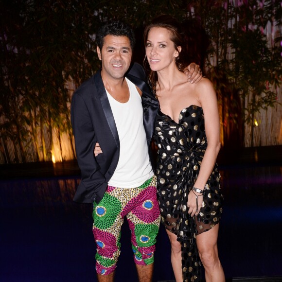 Jamel Debbouze et sa femme Mélissa Theuriau - Festival du rire (Marrakech du rire) à Marrakech au Maroc le 1er juillet 2017. © Rachid Bellak/Bestimage