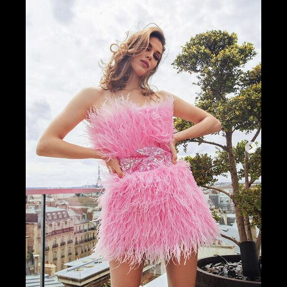 Iris Mittenaere à Paris. Août 2019.