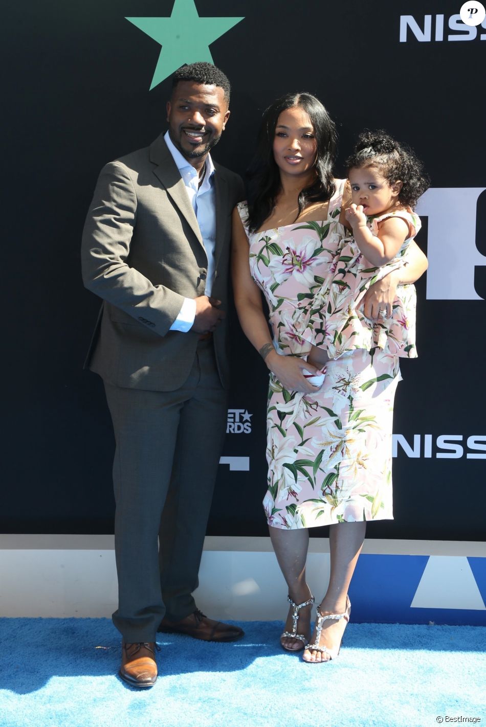 Princess Love, Ray J au photocall de la 7ème cérémonie des BET Awards