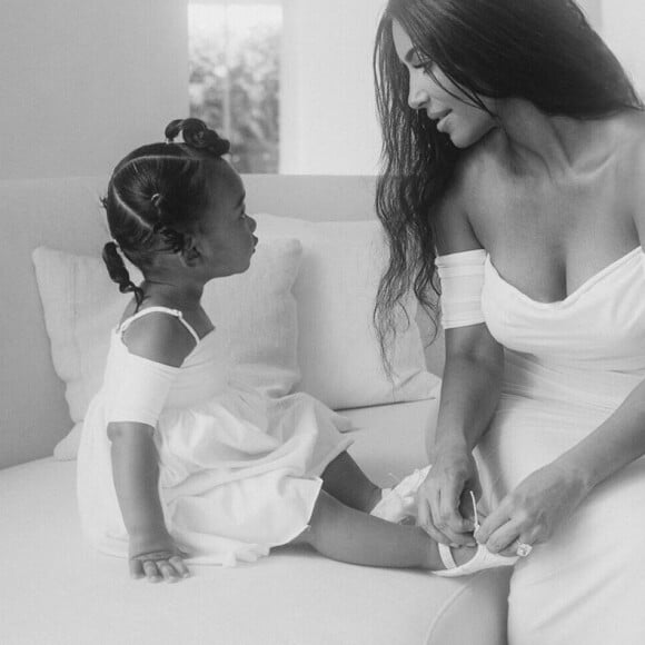 Chicago et sa maman Kim Kardashian- Instagram.