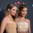 Gigi et Bella Hadid assistent aux MTV Video Music Awards 2019 au Prudential Center à Newark dans le New Jersey. Le 26 août 2019.