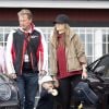 La princesse Sofia de Suède a amené ses deux fils le prince Alexander et le prince Gabriel voir leur père le prince Carl Philip de Suède courir en Porsche Carrera Cup Scandinavia le 18 août 2019 au circuit de Gellerasen près de Karlskoga.