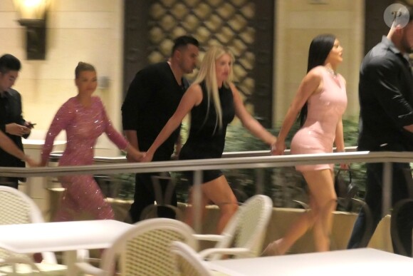 Exclusif - Sofia Richie célèbre ses 21 ans au Wynn, en compagnie de Kylie Jenner. Las Vegas, 24 août 2019.
