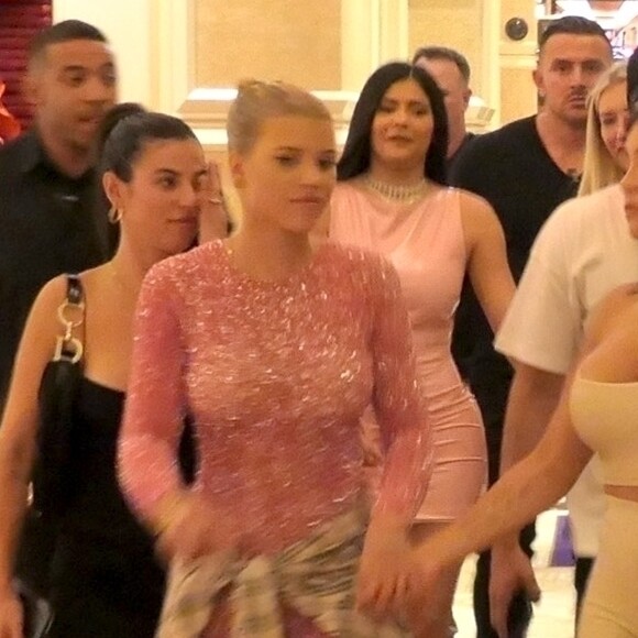 Exclusif - Sofia Richie célèbre ses 21 ans au Wynn, en compagnie de Kylie Jenner. Las Vegas, 24 août 2019.