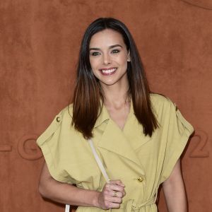 Marine Lorphelin (Miss France 2013) au Village Roland Garros lors du tournoi de Roland-Garros 2019. Paris, le 26 mai 2019.