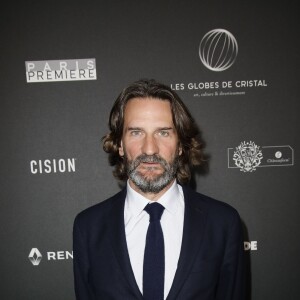 Frédéric Beigbeder arrive à la 14ème cérémonie des Globes de Cristal, à la salle Wagram à Paris, le 4 février 2019. © Marc Ausset-Lacroix/Bestimage