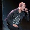 Chester Bennington - Linkin Park en concert au "MGM Resorts Festival Grounds" à Las vegas, le 9 mai 2015