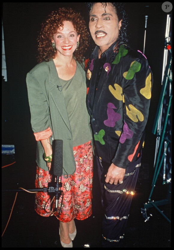 Valerie Harper avec Little Richard en 1990.
