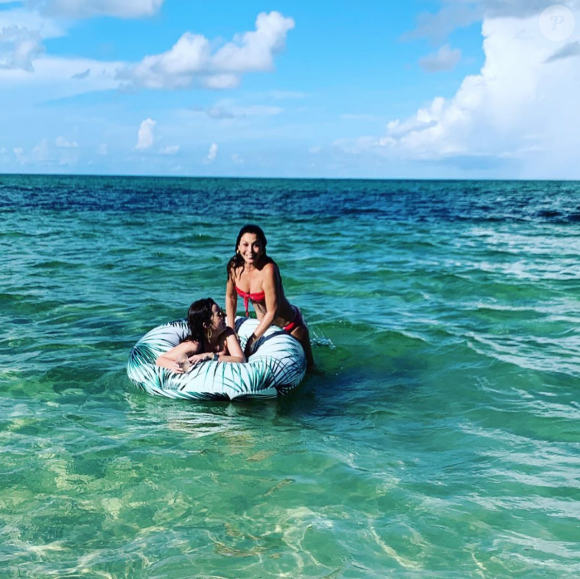 Sofia Vergara et des amis en vacances dans les Caraïbes. Août 2019.