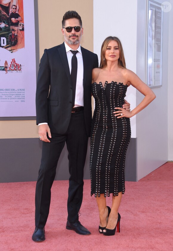 Sofia Vergara et Joe Manganiello à la première de "Once Upon a Time... in Hollywood" à Los Angeles, le 22 juillet 2019.
