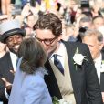 Mariage de la chanteuse Ellie Goulding et de son compagnon Caspar Jopling le 31 août à York Minster, la cathédrale d'York, dans le nord de l'Angleterre.