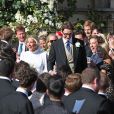 Mariage de la chanteuse Ellie Goulding et de son compagnon Caspar Jopling le 31 août à York Minster, la cathédrale d'York, dans le nord de l'Angleterre.