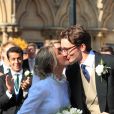 Mariage de la chanteuse Ellie Goulding et de son compagnon Caspar Jopling le 31 août à York Minster, la cathédrale d'York, dans le nord de l'Angleterre.