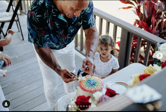 Les photos du mariage de Dwayne Johnson et Lauren Hashian le 18 août 2019.