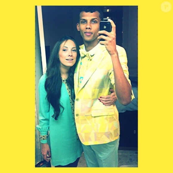 Coralie Barbier et Stromae, très amoureux, sur Instagram.
