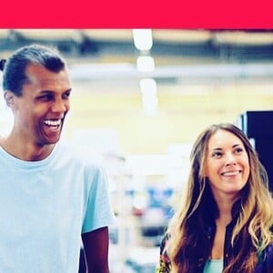 Coralie Barbier et Stromae, très amoureux, sur Instagram.