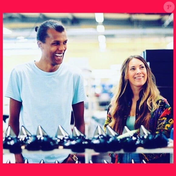 Coralie Barbier et Stromae, très amoureux, sur Instagram.