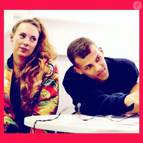Coralie Barbier et Stromae, très amoureux, sur Instagram.