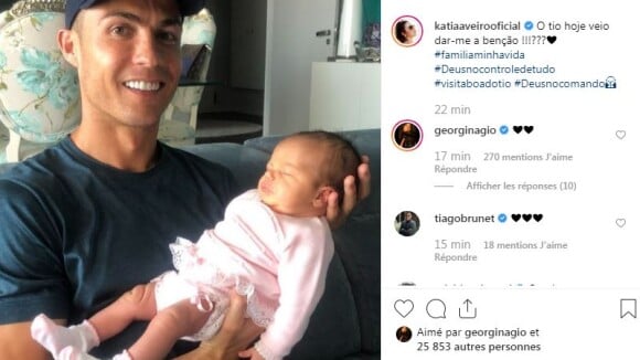 Cristiano Ronaldo : Nouveau bébé dans la famille, une petite fille