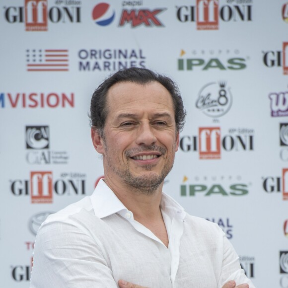 Stefano Accorsi au festival du film de Giffoni à Milan le 24 juillet 2019.