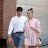 Rami Malek et sa compagne Lucy Boynton font les courses à New York, le 13 juillet 2019.