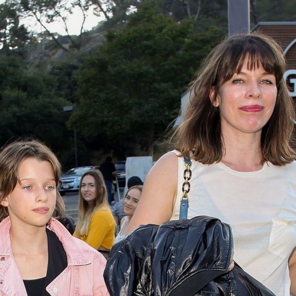 Milla Jovovich et sa fille Ever sont allées assister au concert de B. Eilish au Greek Theater à Los Angeles, le 11 juillet 2019